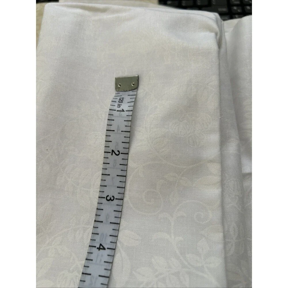 Cream White Beige Tonal Cotton Quilting Fabric Neutrals Filler Lot 5 Pc